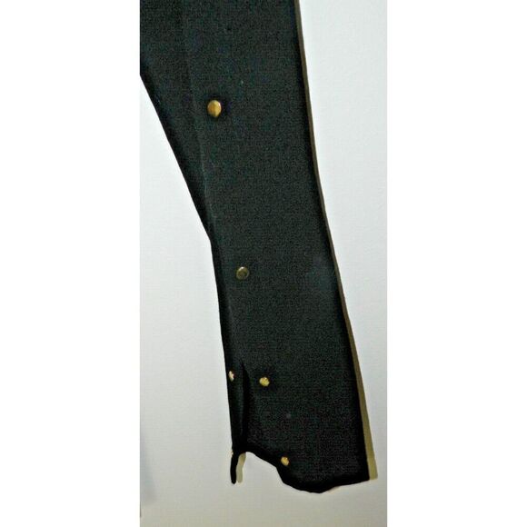 Brogger Pants Women's Size Small Black Wool Fly Away Snaps on the Hem - Picture 7 of 12